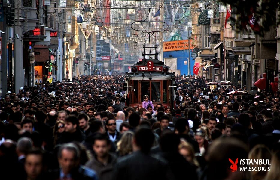 istiklal Street in Istanbul